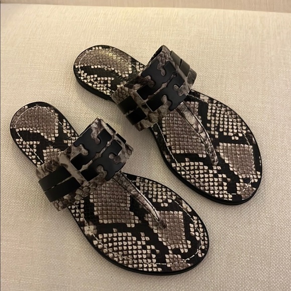 Tory Burch Shoes - Tory Burch Stylish Black and Gray Women's Sandals